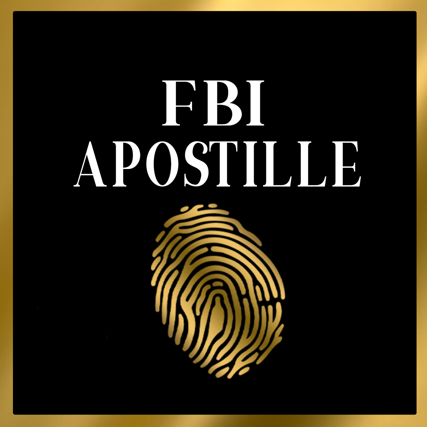 FBI Apostille